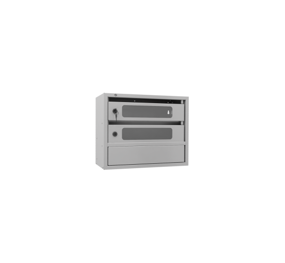 2-х секционный почтовый ящик «Орион Престиж М» 